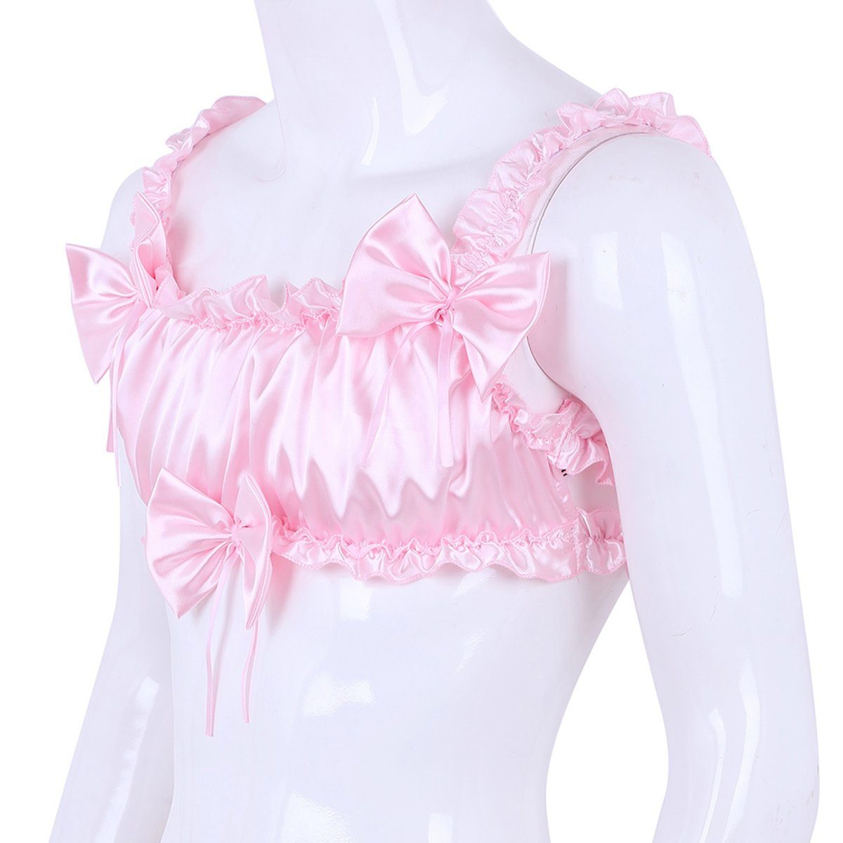 Sissy Bra - Satin & Bows - Sissy Panty Shop