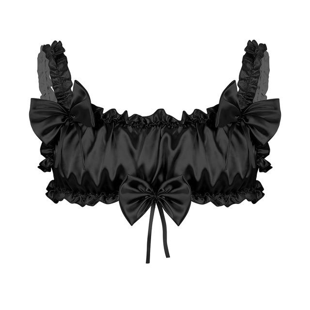 Sissy Bra - Satin & Bows - Sissy Panty Shop