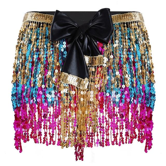 "Sissy Amy" Sequin Tassel Skirt - Sissy Panty Shop