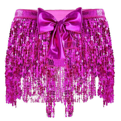 "Sissy Amy" Sequin Tassel Skirt - Sissy Panty Shop