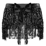 "Sissy Amy" Sequin Tassel Skirt - Sissy Panty Shop