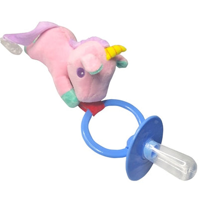 ABDL Pacifier w/ Plush Toy Clip - Sissy Panty Shop