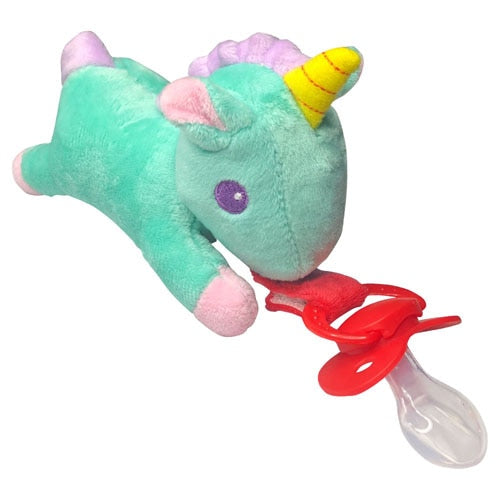 ABDL Pacifier w/ Plush Toy Clip - Sissy Panty Shop