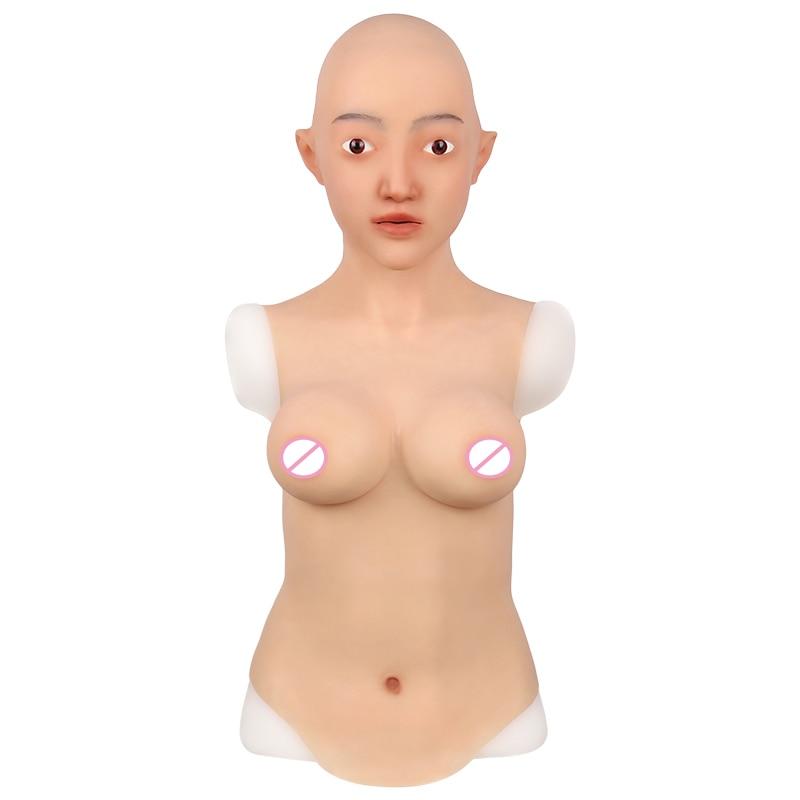 Crossdressing Mask - "Cassandra" C Cup - Sissy Panty Shop