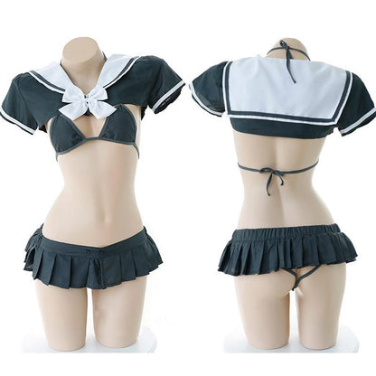 3 Pcs School Girl Uniform - Sissy Panty Shop