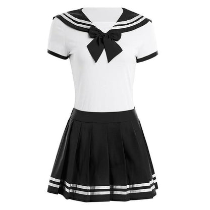 ABDL Sailor Adult Baby Onesie + Skirt - Sissy Panty Shop