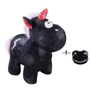 ABDL Unicorn Plush Doll Pacifier - Sissy Panty Shop