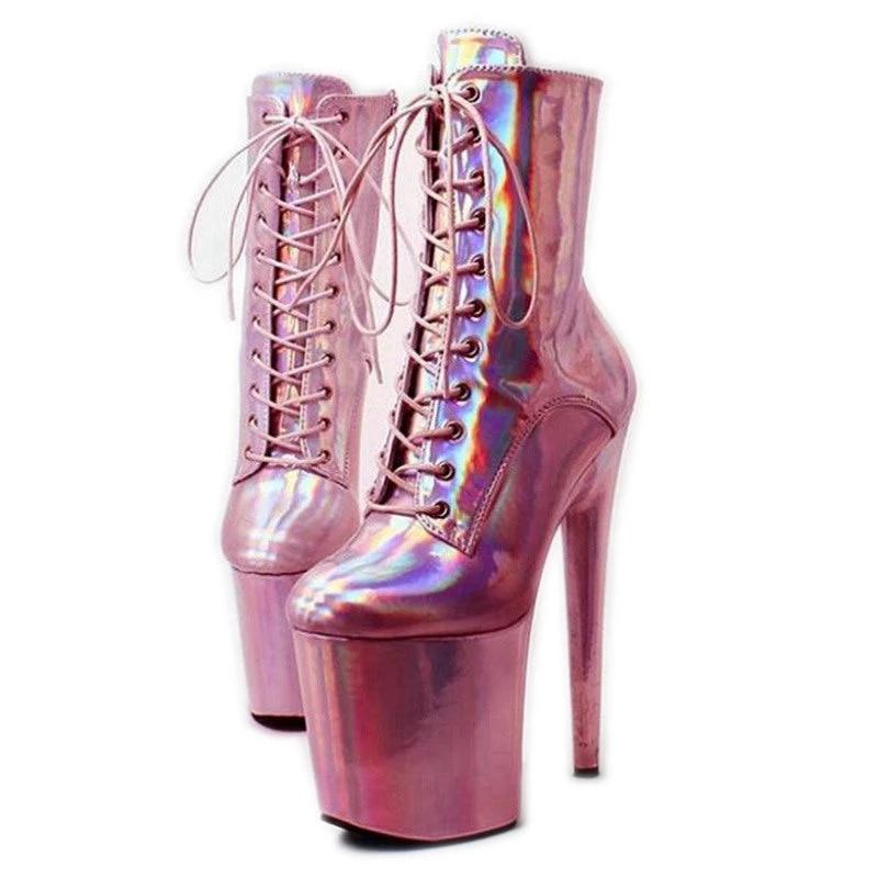 Slutty Sissy Pole Dance Boots - Sissy Panty Shop