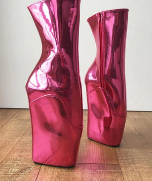 "Sissy Mia" Heelless Ballet Boots - Sissy Panty Shop