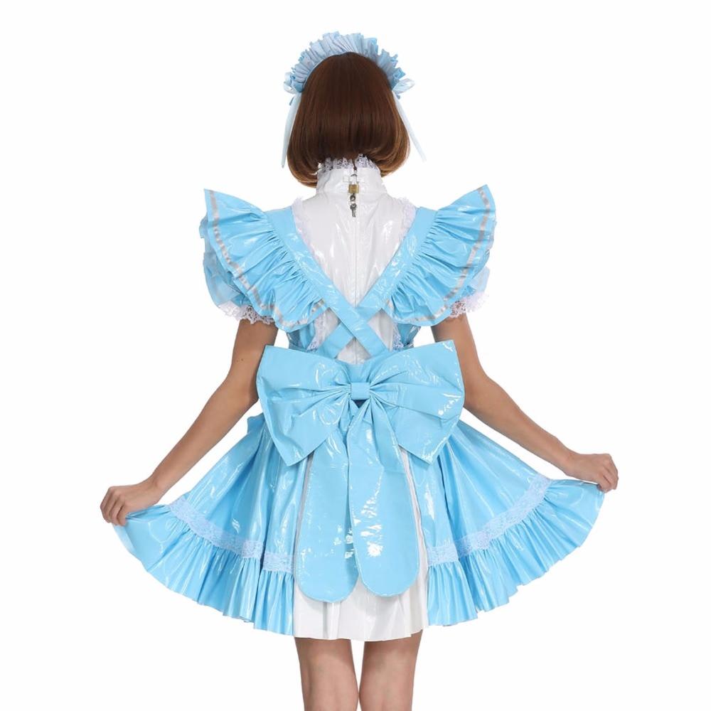 "Sissy Tina" Lockable Maid Dress - Sissy Panty Shop