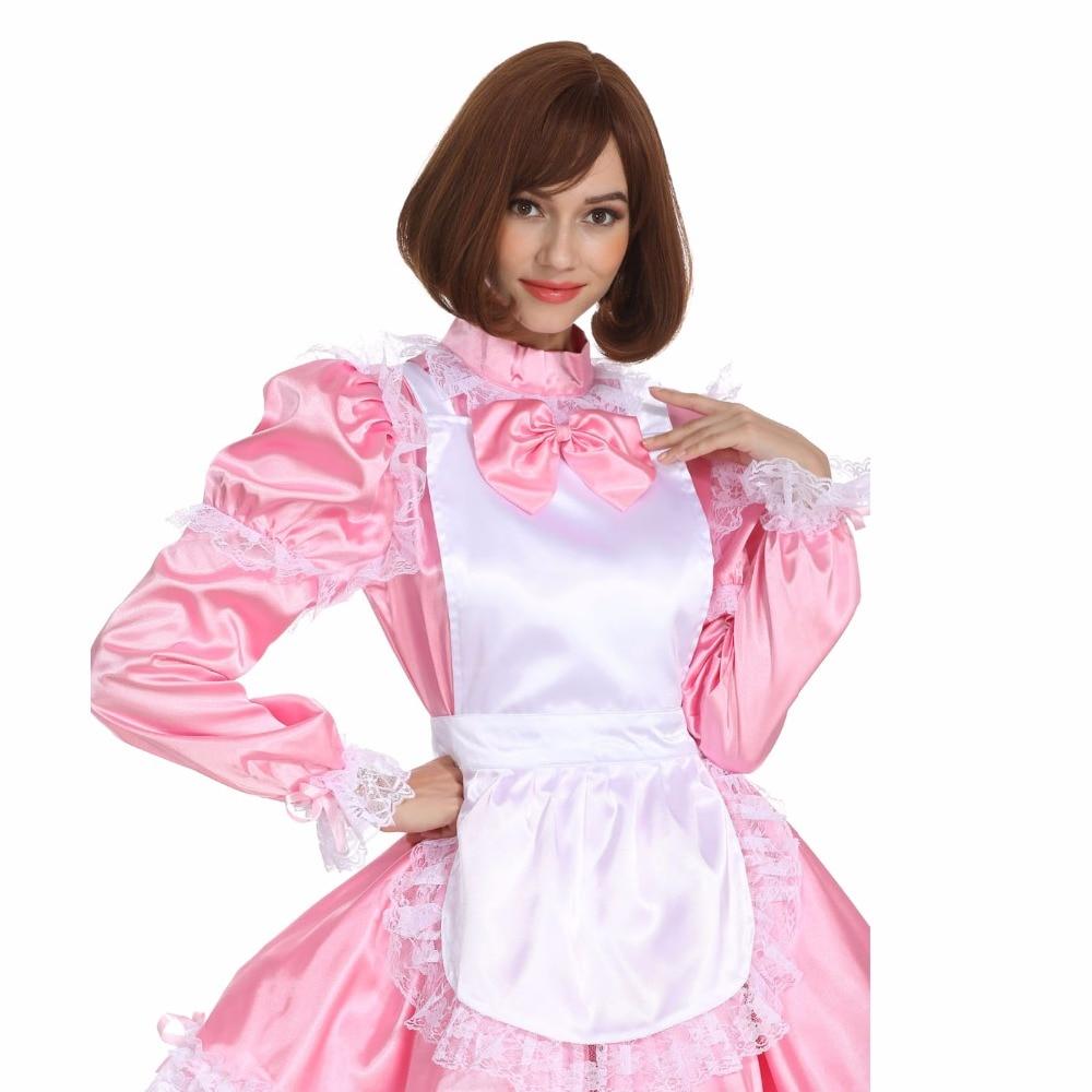Lockable Sissy Maid Dress - Sissy Panty Shop