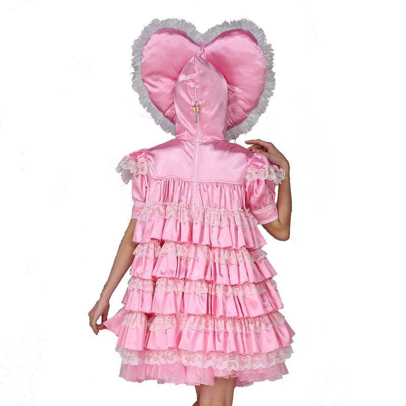 Adult Baby Satin Sissy Dress - Sissy Panty Shop