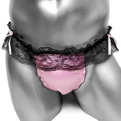 "Sissy Mikaela" Satin Thong - Sissy Panty Shop