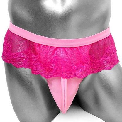 "Tranny Mia" Lace Thong - Sissy Panty Shop