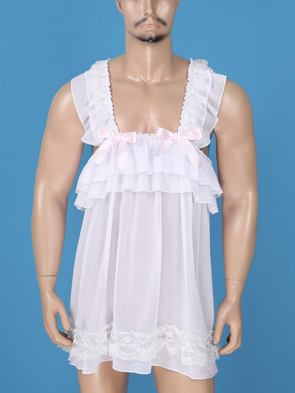 Sheer Sissy Babydoll - Sissy Panty Shop