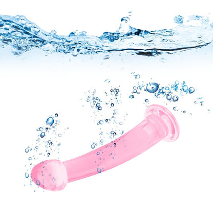 Pink Soft Jelly Dildo Set - Sissy Panty Shop