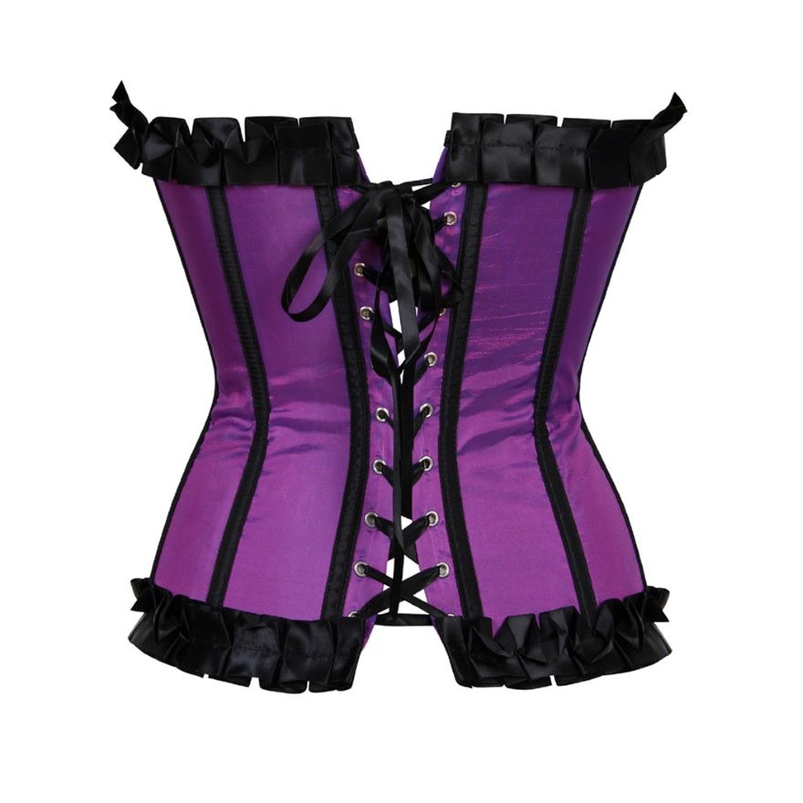 Frilly Waist Cincher Corset - Sissy Panty Shop